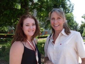 Sarah Rodriguez (left) Katherine Cronin (right)